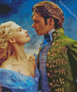 Cinderella and Kit Diamond Painting