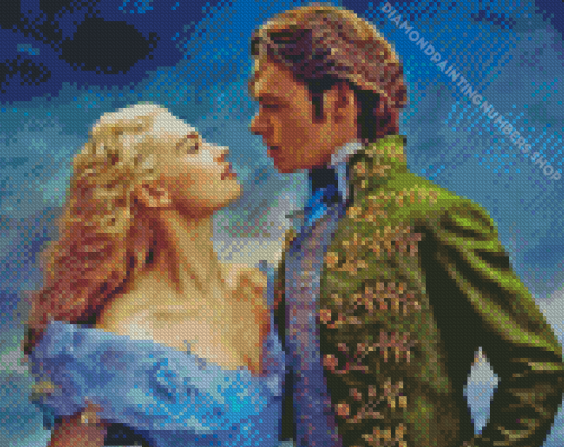 Cinderella and Kit Diamond Painting