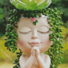 Cute Pot Head Diamond Painting