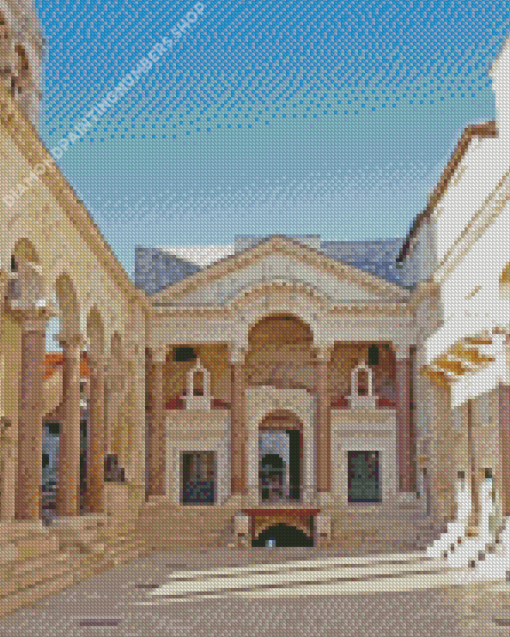 Diocletian's Palace Croatia Diamond Painting