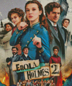 Enola Holmes Movie Diamond Painting