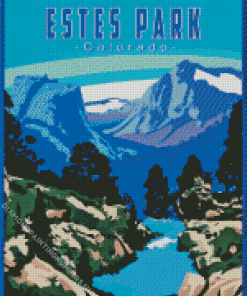 Estes Park Poster Diamond Painting