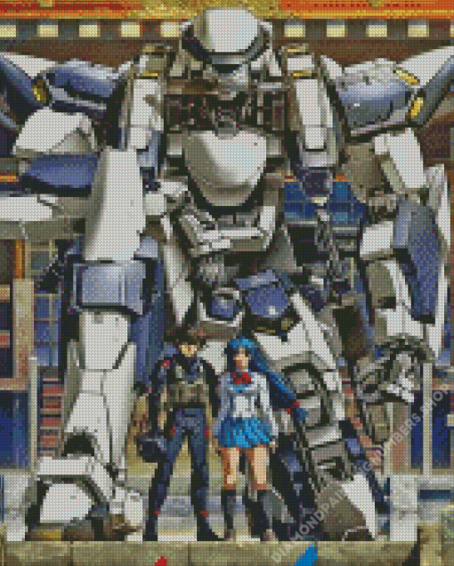 Full Metal Panic Anime Diamond Painting