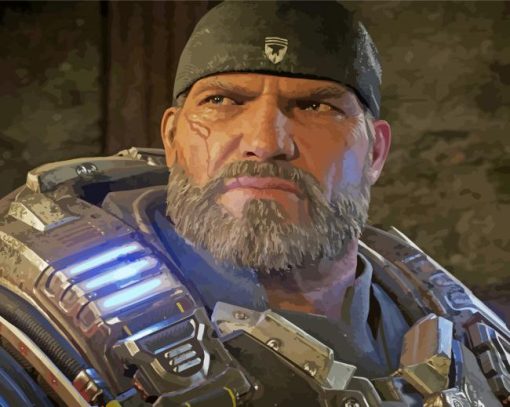 Gears of War 5 Character Diamond Painting