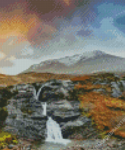 Glencoe Mountains Diamond Painting