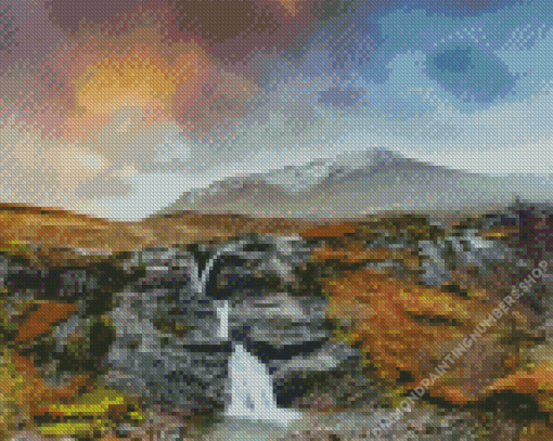 Glencoe Mountains Diamond Painting