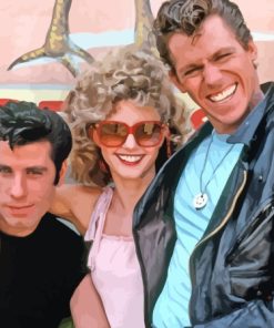 Grease Movie Characters Diamond Painting