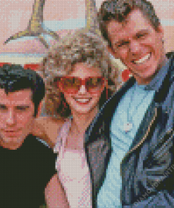 Grease Movie Characters Diamond Painting