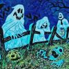 Halloween Ghosts Art Diamond Painting