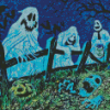 Halloween Ghosts Art Diamond Painting