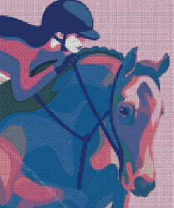 Horse Rider Diamond Painting