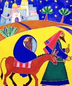 Journey To Bethlehem Diamond Painting