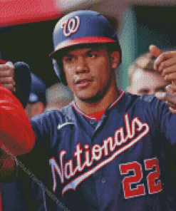 Juan Soto Washington Nationals Player Diamond Painting