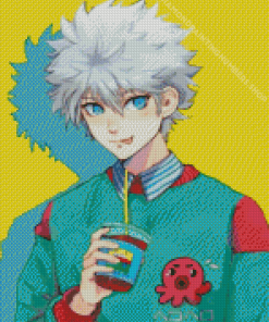 Killua Zoldyck Fanart Diamond Painting