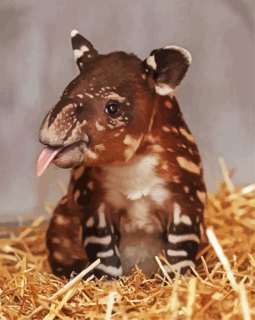 Little Tapir Diamond Painting