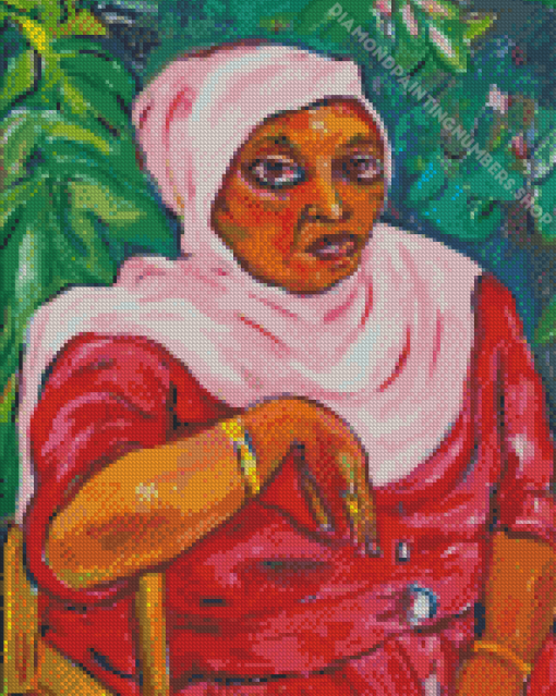 Malay Woman By Irma Stern Diamond Painting