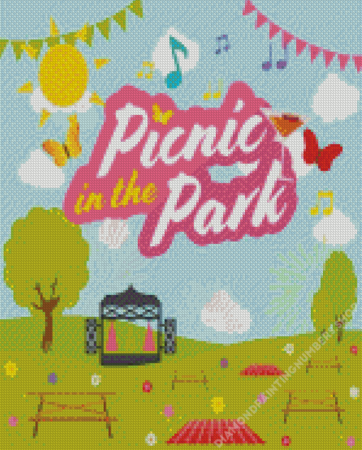 Picnic In The Park Diamond Painting