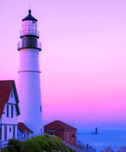 Portland Head Light Diamond Painting