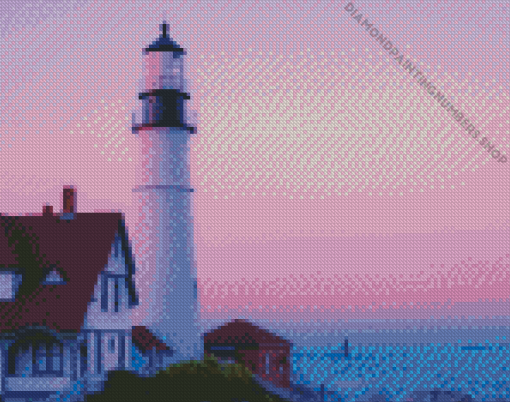 Portland Head Light Diamond Painting