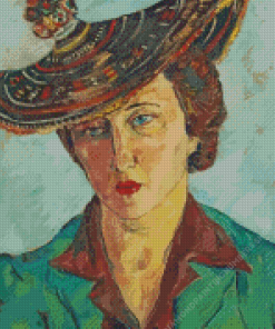 Portrait of Freda Feldman Diamond Painting