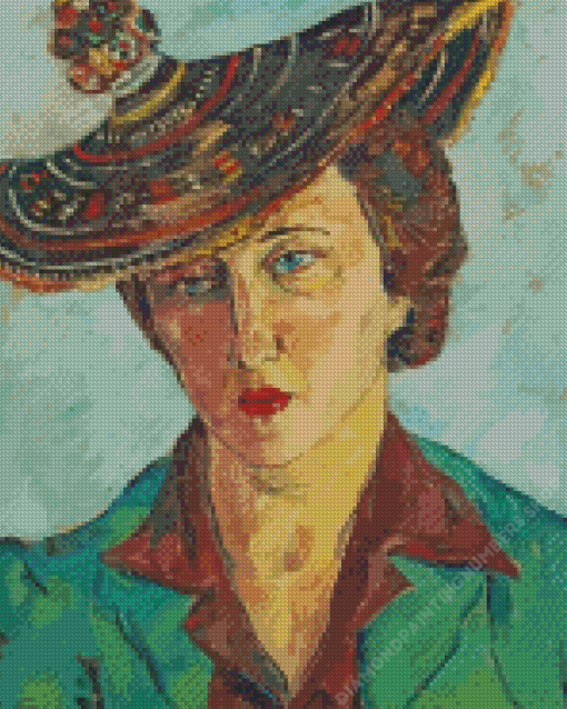 Portrait of Freda Feldman Diamond Painting