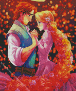 Rapunzel X Flynn Rider Diamond Painting