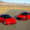 Red Acura NSX Diamond Painting