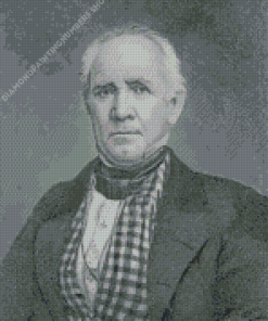 Sam Houston American Statesman Diamond Painting