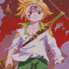 Seven Deadly Sins Meliodas Diamond Painting