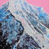 Snowy Vintage Mountain Diamond Painting