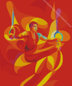 The Gymnast Diamond Painting