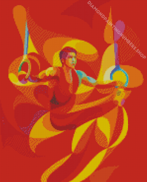 The Gymnast Diamond Painting