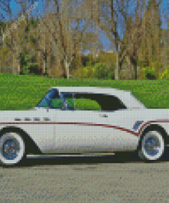 Vintage 1957 Buick Car Diamond Painting