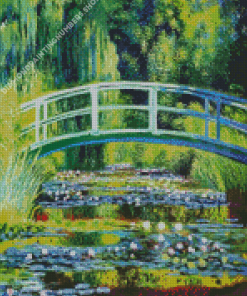 Water Lily Pond by Claude Monet Diamond Painting