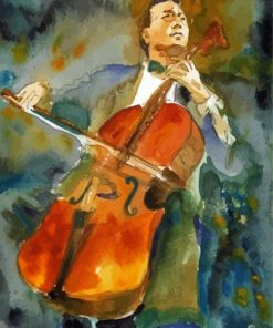 Yo Yo Ma Art Diamond Painting