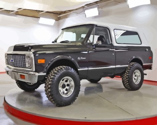 1972K5 Chevrolet Blazer Diamond Painting