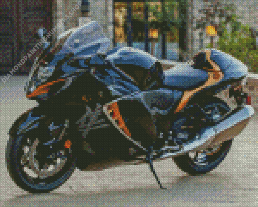 2022 Suzuki Hayabusa Motorcycle Diamond Painting