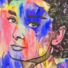 Abstract Audrey Hepburn Art Diamond Painting