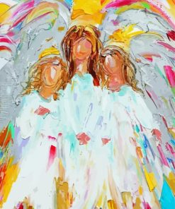 Abstract Angels Diamond Painting