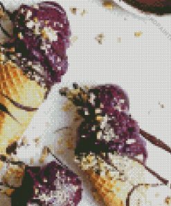 Acai Ice Cream Diamond Painting