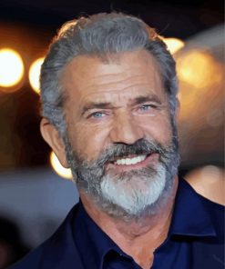 Actor Mel Gibson Diamond Painting