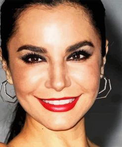 Actress Martha Higareda Face Diamond Painting