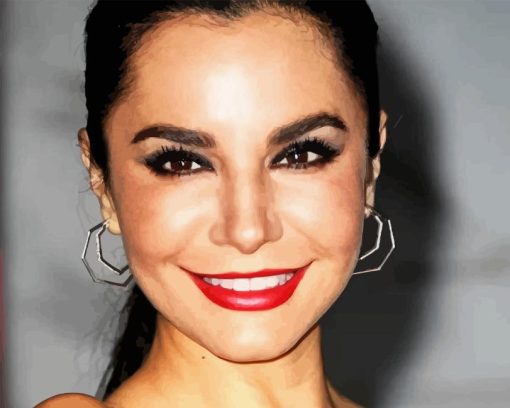 Actress Martha Higareda Face Diamond Painting