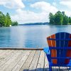 Adirondack Chair By Lake Diamond Painting