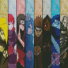 Akatsuki Naruto Members Diamond Painting