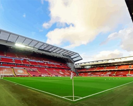 Anfield Stadium Liverpool Diamond Painting