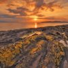 Ayrshire Coast Scotland Sunset Diamond Painting