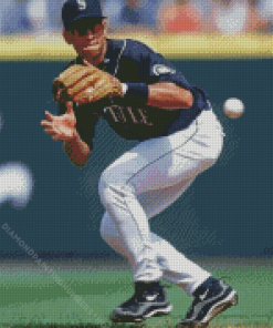 Baseball Shortstop Alex Rodriguez Diamond Painting