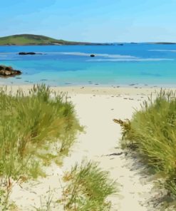 Beach In Isles Of Scilly Diamond Painting