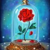 Beauty And The Beast Rose Diamond Painting